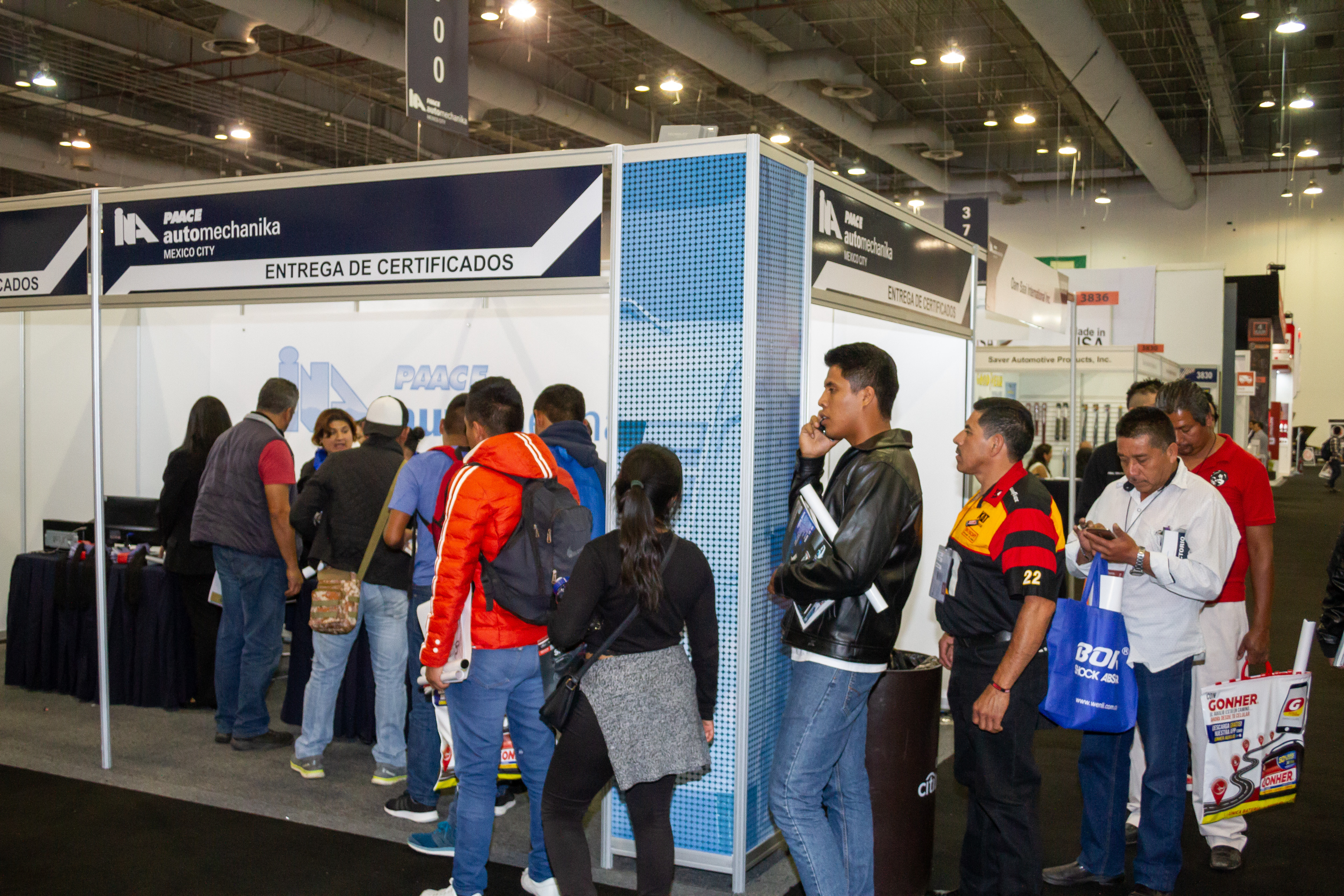 Actividades del primer día de INA PAACE Automechanika en Centro Banamex en Ciudad de México, CDMX, México. 20180711
Foto: Enrique Gijón
